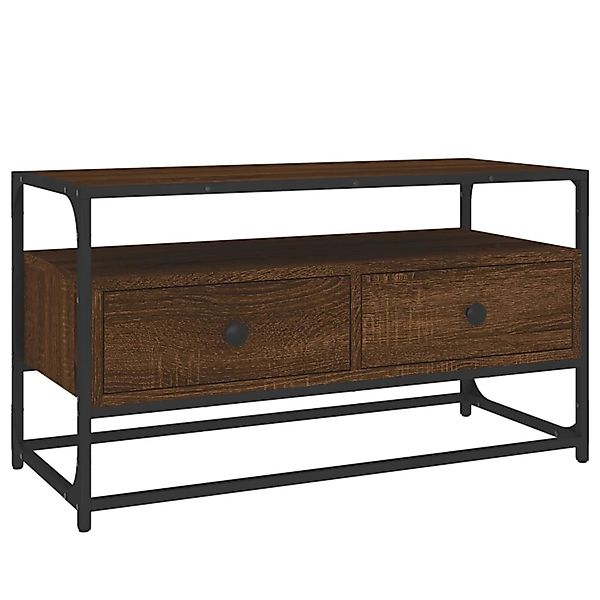 vidaXL TV-Schrank TV-Schrank Braun Eichen-Optik 80x35x45 günstig online kaufen