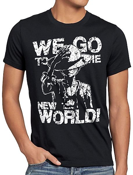 style3 T-Shirt New World Pirate Ruffy günstig online kaufen