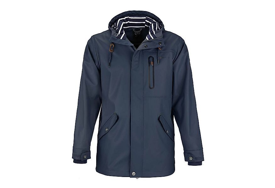 Dry Fashion Regenjacke Lübeck Herren Parka Lübeck mit verstellbarer Kapuze günstig online kaufen