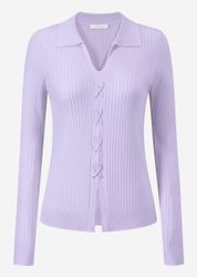 SASSYCLASSY Langarmshirt Geripptes Langarmshirt Damen mit günstig online kaufen