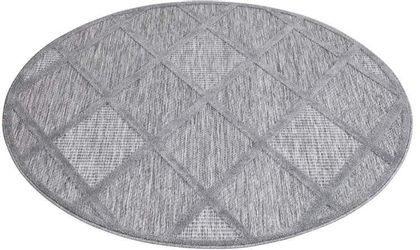 Carpet City Teppich "In-& Outdoorteppich Santorini 457, 3D-Effekt, Raute-Lo günstig online kaufen