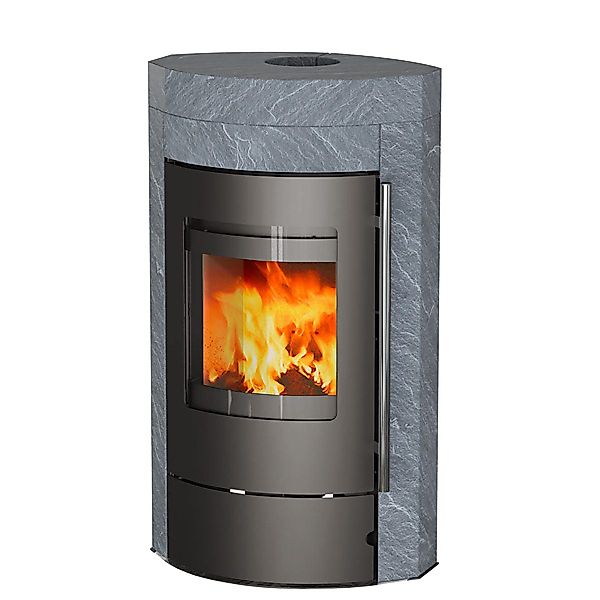 Thermia Kaminofen Ignis Mass Gussgrau / günstig online kaufen