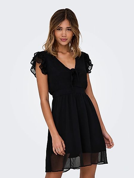 ONLY Midikleid "ONLASTA LIFE S/S PEEKABOO DRESS WVN" günstig online kaufen