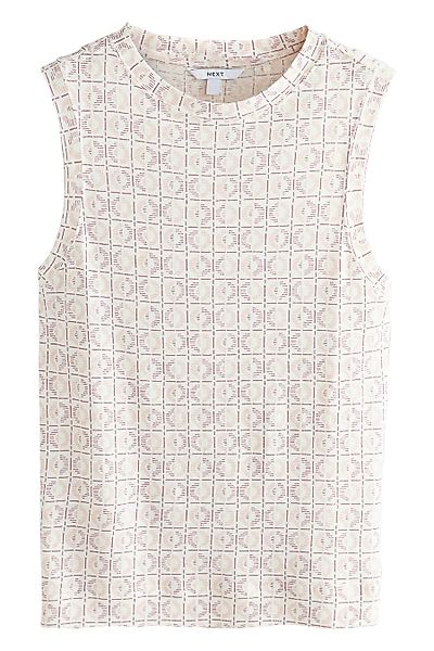 Next Stricktop Weiches Rundhals-Tanktop Pullunder (1-tlg) günstig online kaufen