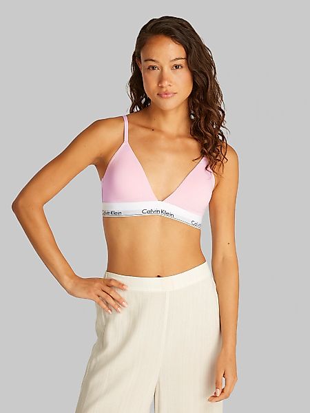 Calvin Klein Underwear "LGHT LINED TRIANGLE" mit CK-Logo am Bund günstig online kaufen