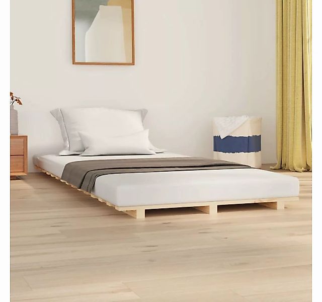 furnicato Bett Massivholzbett 90x200 cm Kiefer günstig online kaufen