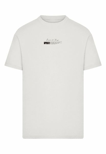 MisterTee T-Shirt "MisterTee Herren Become the Change Butterfly 2.0 Tee", ( günstig online kaufen