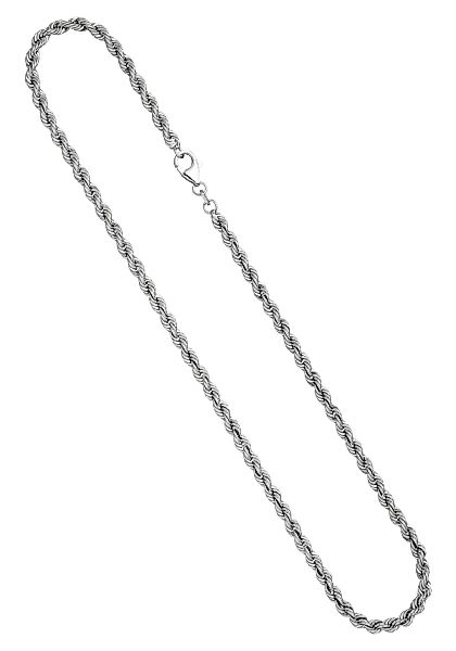 JOBO Silberkette, Kordelkette 925 Silber massiv 45 cm 4,3 mm günstig online kaufen