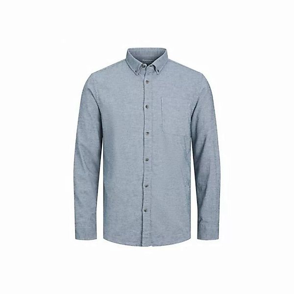 Jack & Jones Langarmhemd blau (1-tlg) günstig online kaufen
