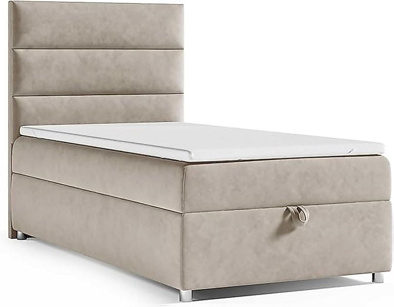 Best for Home Boxspringbett mit Bettkasten Trinity K-4 SINGLE Bonell-Matrat günstig online kaufen