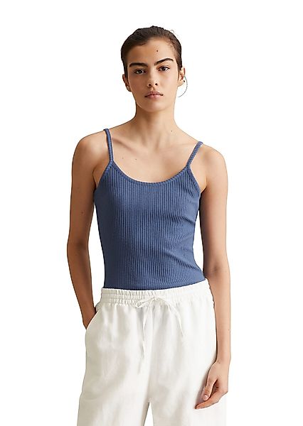 Marc O'Polo DENIM T-Shirt aus Rippjersey günstig online kaufen