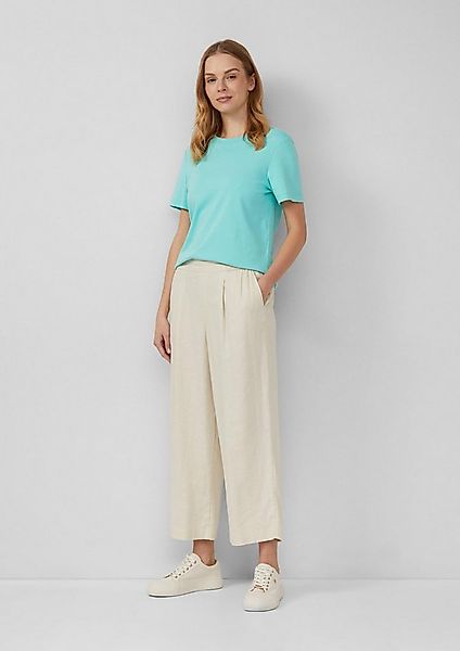 s.Oliver 7/8-Hose Hose High-Rise Culotte aus Leinenmix im Relaxed Fit günstig online kaufen