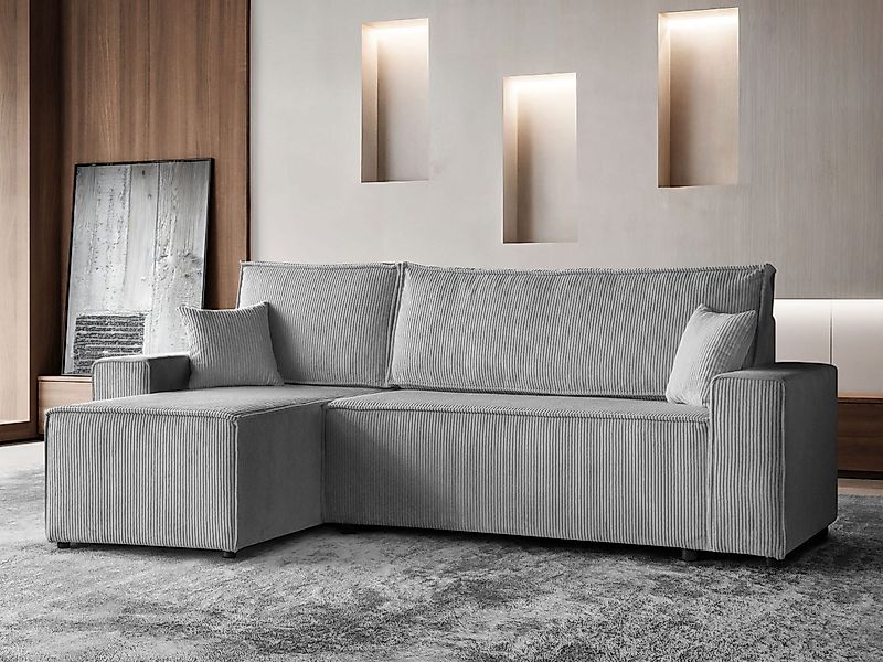 Beautysofa Ecksofa im Cordstoff HEKTOR, mit günstig online kaufen