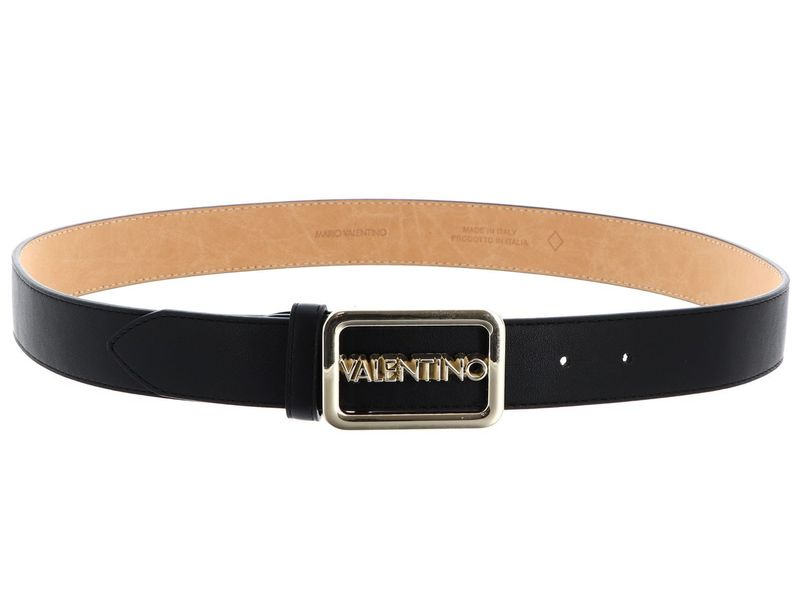 VALENTINO BAGS Synthetikgürtel Plaque Buckle Belt günstig online kaufen