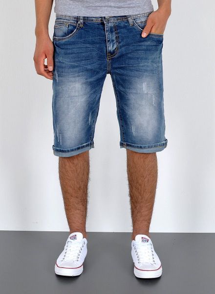 ESRA Jeansshorts Jeans Shorts Herren Jeansshorts günstig online kaufen