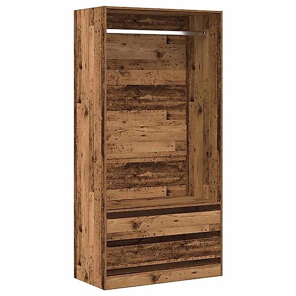 vidaXL Kleiderschrank Altholz-Optik 100x50x200 cm Holzwerkstoff 3318626 günstig online kaufen