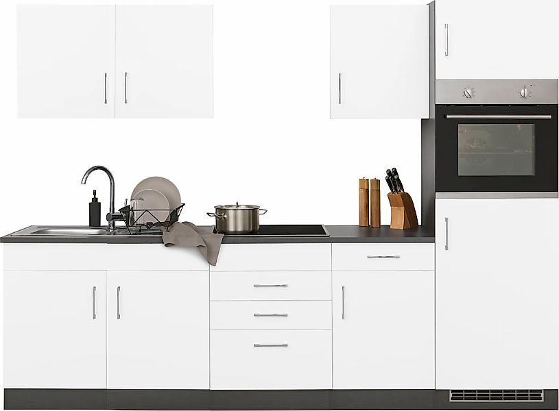 KOCHSTATION Küchenzeile "KS-Paris", ohne E-Geräte, Breite 270 cm günstig online kaufen