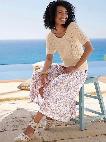 heine Kurzarmpullover "Pullover" günstig online kaufen