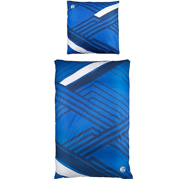 FC Schalke 04 Bettwäsche FC Schalke 04 Bettwäsche blau / weiss günstig online kaufen