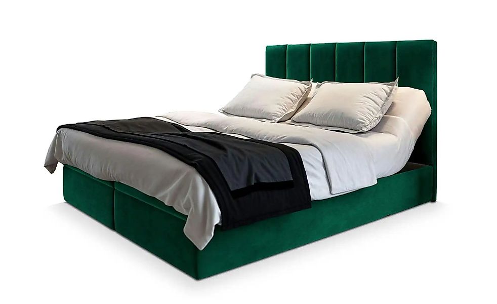 MASSENO Boxbett mit Bettkasten Barino ¦ grün ¦ Maße (cm): B: 160 H: 98 Bett günstig online kaufen