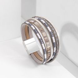 The Beauty House Lederarmband Boho mehrreihig günstig online kaufen