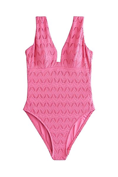 Next Badeanzug Bauchformender Badeanzug mit tiefem günstig online kaufen