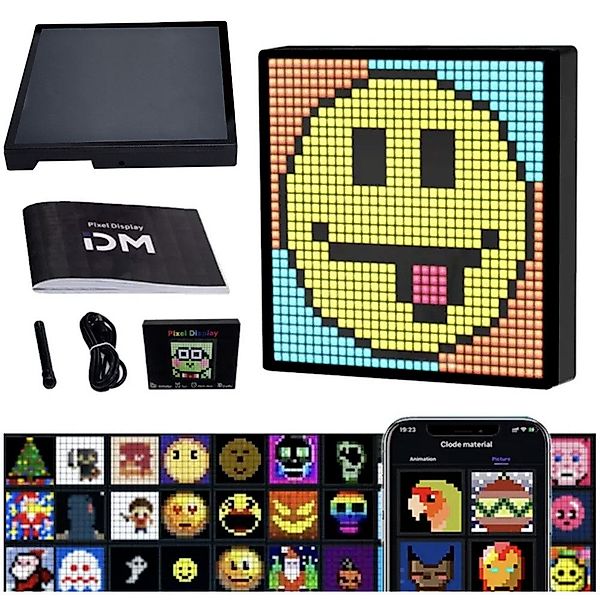 QUBEBU LED-Bilderrahmen LED Display Pixel Art günstig online kaufen