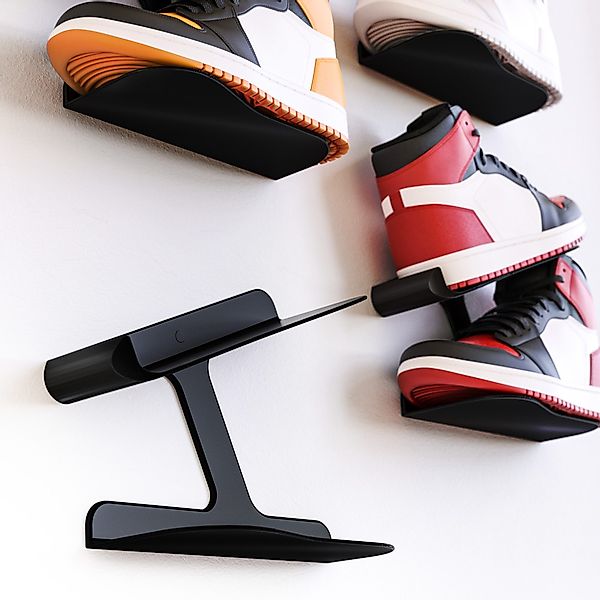 Mobilefox Schuhregal Sneaker Wandhalterung Schuh Regal günstig online kaufen