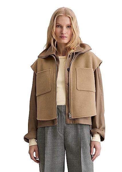 Marc O'Polo Steppweste aus edlem Woll-Doubleface günstig online kaufen