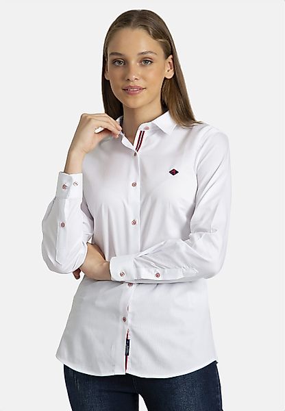 SIR RAYMOND TAILOR Klassische Bluse Macenta günstig online kaufen