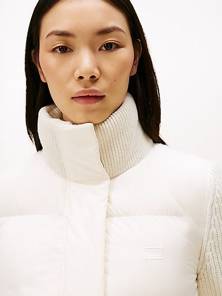Tommy Hilfiger Steppjacke MODERN DOWN KNIT MIX REG JACKET günstig online kaufen
