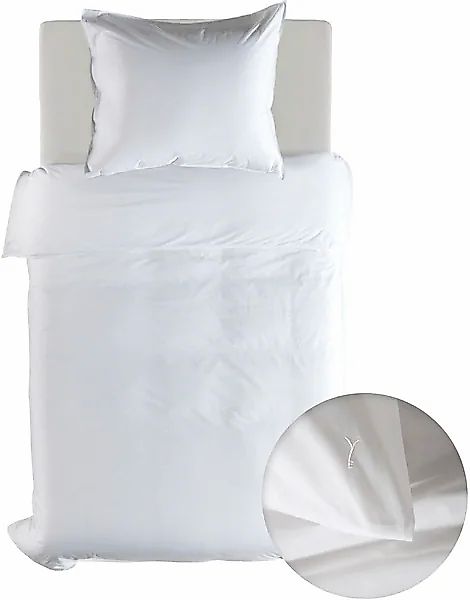 YELLOW Bettwäsche »Suite-Mumbai« 2 Stk. tlg. Uni Design, 100% Baumwolle ab günstig online kaufen