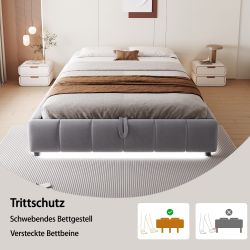 REDOM Polsterbett mit hydraulischem Stauraum (Kinderbett günstig online kaufen