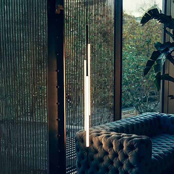 MARSET LED-Hängelampe Ambrosia 175w/Plug-in 3000K schwarz günstig online kaufen