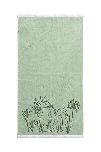 Next Handtuch Frühlingshase Handtuch aus 100 % Baumwolle, (1-St) günstig online kaufen