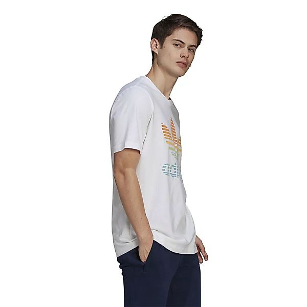 Adidas Originals Graphics Trefoil Ombre Kurzarm T-shirt L White günstig online kaufen