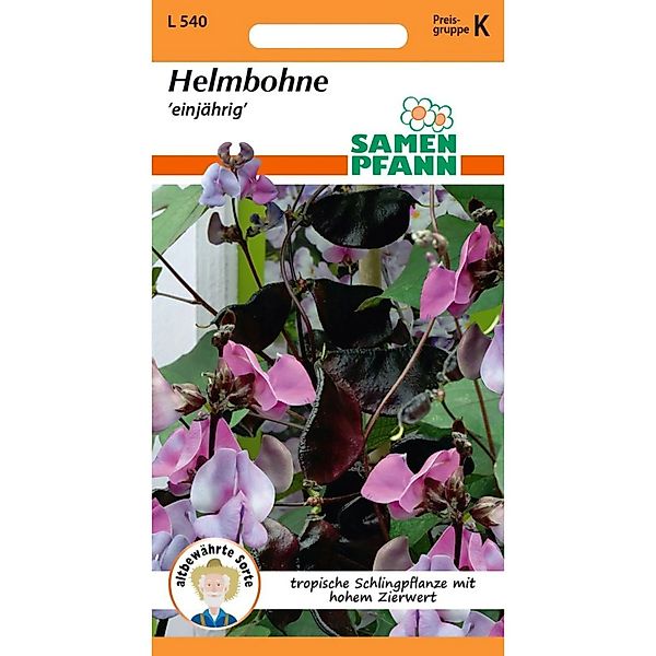 SAMEN PFANN Helmbohne Dolichos Lablab günstig online kaufen