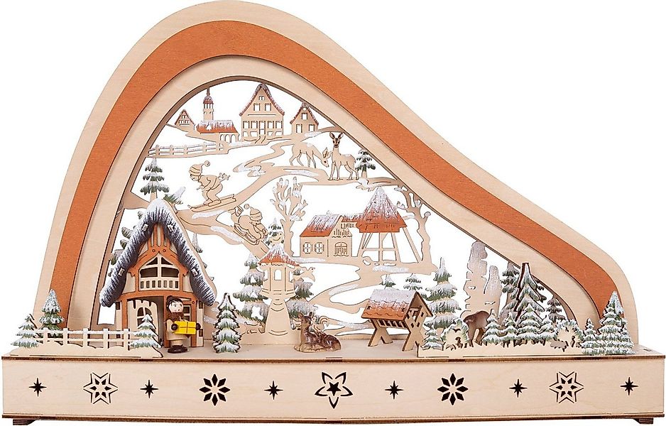 Myflair Möbel & Accessoires Weihnachtsdorf Weihnachtsdeko, mit LED Beleucht günstig online kaufen