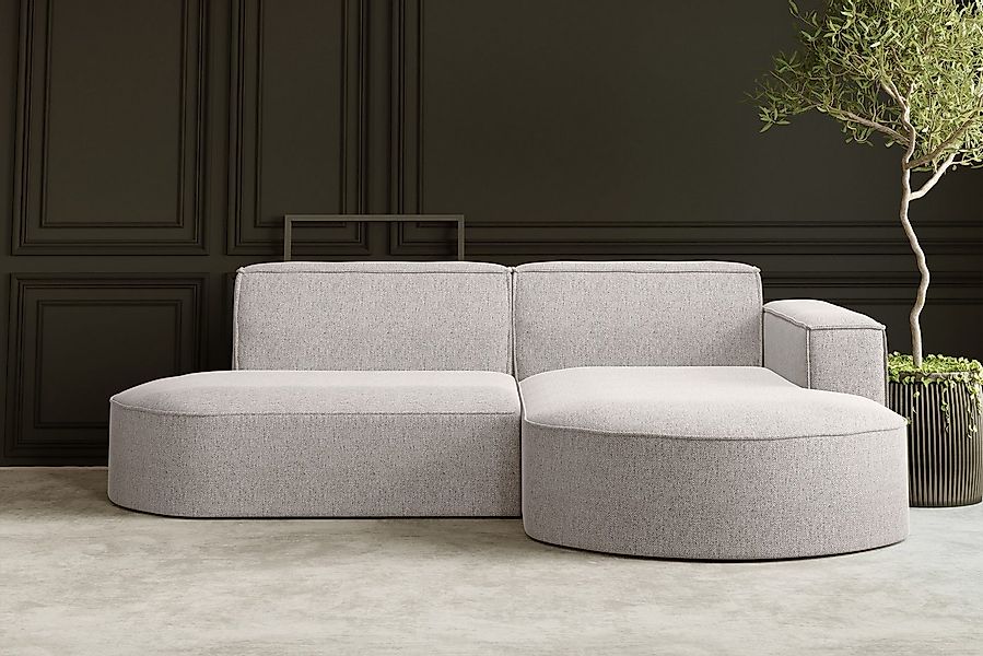 Kaiser Möbel Ecksofa Designer MODENA STUDIO L stoff Cord, Verita,Boucle, Ec günstig online kaufen