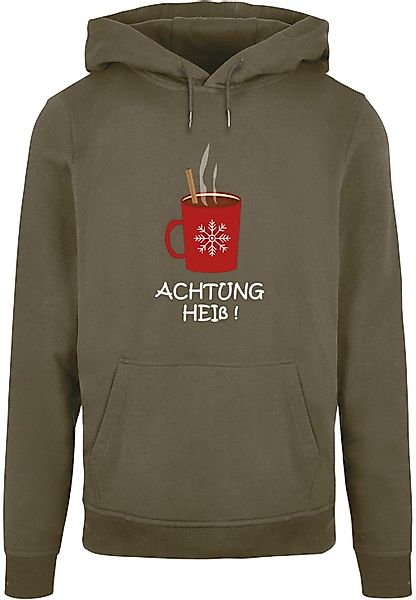 Merchcode Kapuzensweatshirt "Merchcode Herren Achtung heiss Basic Hoody", ( günstig online kaufen