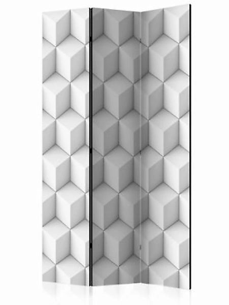 artgeist Paravent Room divider – Cube I schwarz/weiß Gr. 135 x 172 günstig online kaufen
