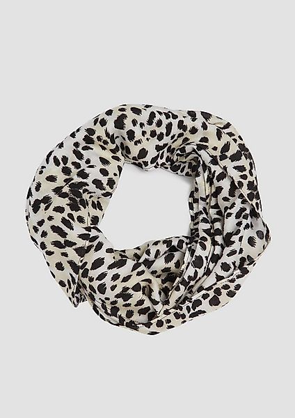 s.Oliver Loop Snood, Snood mit Leo-Print günstig online kaufen