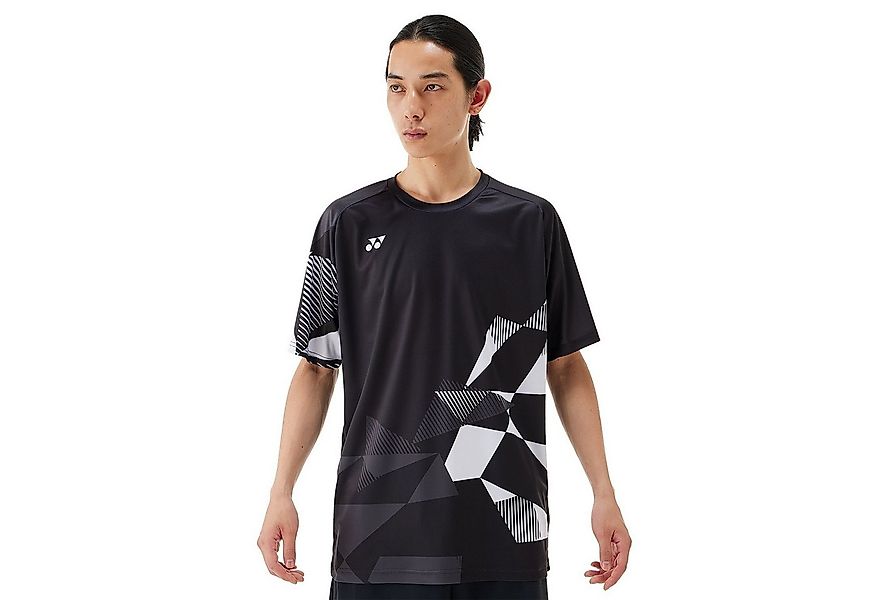 Yonex T-Shirt Practice Graphic 16744 (100% Polyester) 2025 schwarz Herren günstig online kaufen