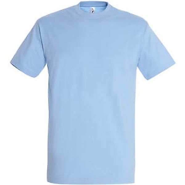 Sols  T-Shirt IMPERIAL camiseta color Azul Cielo-100% algodón semi-peinado günstig online kaufen
