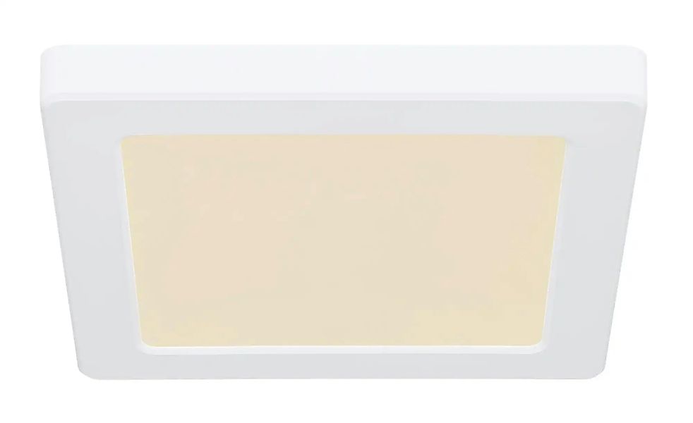 Globo Lighting Deckenleuchte   ¦ weiß ¦ Maße (cm): B: 16,7 H: 1,7 T: 16.7 L günstig online kaufen