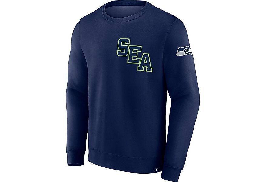 Fanatics Rundhalspullover Seattle Seahawks Varsity Letter NFL Pollover günstig online kaufen