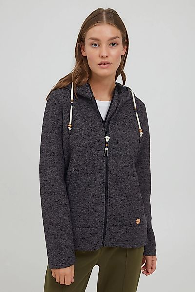 OXMO Strickfleecejacke "Kapuzensweatjacke OXFia", mit Kapuze günstig online kaufen