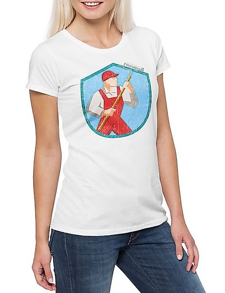 Urban Backwoods Print-Shirt Painter VIII Damen T-Shirt Maler Artist Lackier günstig online kaufen