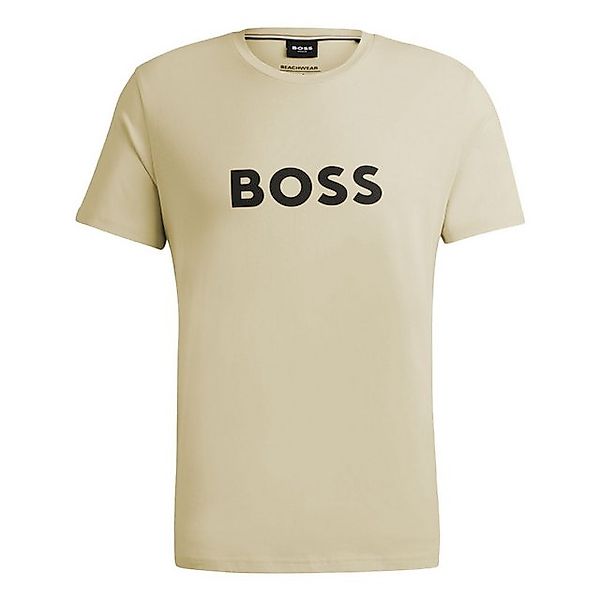 BOSS T-Shirt T-Shirt RN mit großem Markenprint auf der Brust günstig online kaufen