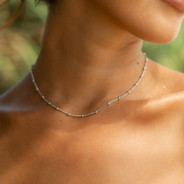 Made by Nami Edelstahlkette Minimalistische Halskette günstig online kaufen